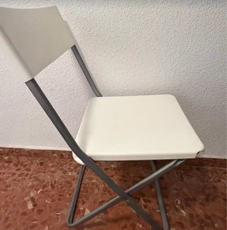 Silla Plegable Ikea Jeff Blanca