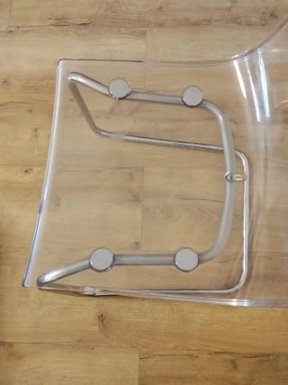 Silla transparente Ikea Tobias