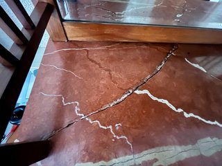 Alacena Antigua Madera y Cristal