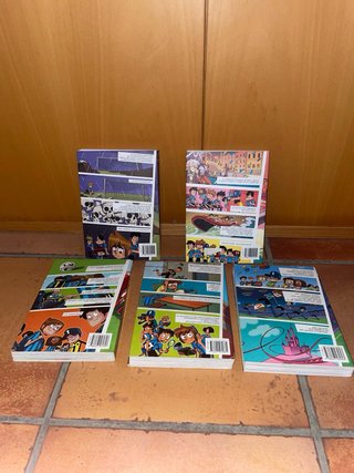 Lote 5 libros Los Futbolísimos Roberto Santiago