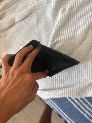 Cartera Lacoste Negra