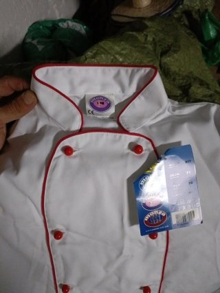 Chaqueta Cocinero Monza Blanca Talla 50