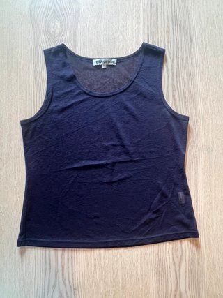 BIBA + Pariscop - Camiseta de Punto Fino