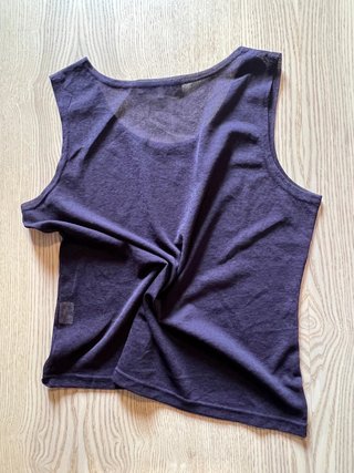 BIBA + Pariscop - Camiseta de Punto Fino