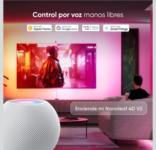 Nanoleaf 4D V2 Tira LED TV 65 RGB