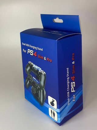 Cargador Dual PS4 Slim & Pro Nuevo LEDS