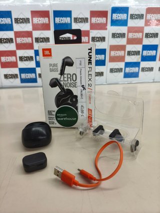 Auriculares inalámbricos JBL Tune Flex 2 con cancelación de ruido.