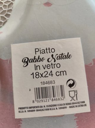 Set 2 Piatti natalizi  più 3 cestini nuovi