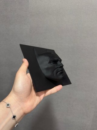 Quadretto Batman Volto Rilievo