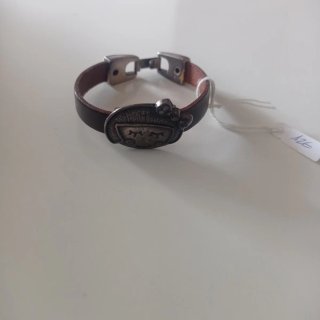 Pulsera Cuero Artesanal Chica