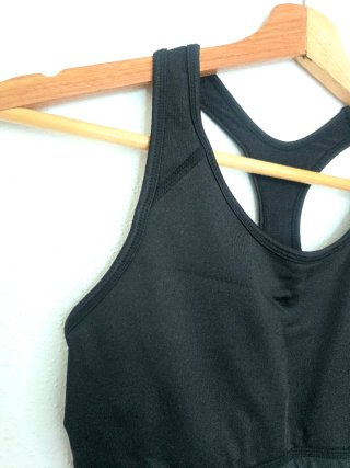 Sujetador deportivo Oysho Talla S Negro