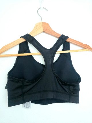 Sujetador deportivo Oysho Talla S Negro