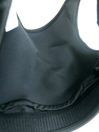 Sujetador deportivo Oysho Talla S Negro