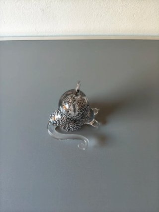Gato Cristal Soplado Estilo Murano