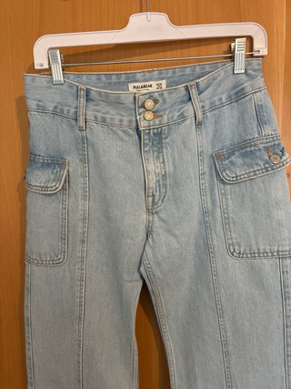 Pantalón vaquero Pull&Bear azul