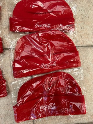 Lotto 10 cappelli Coca-Cola