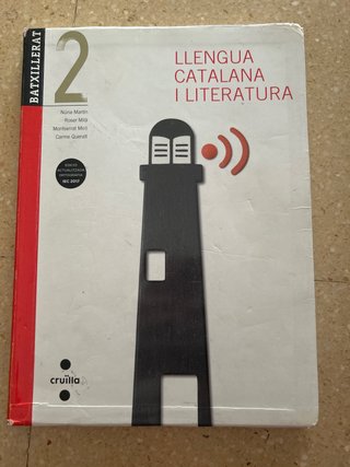 Llengua catalana i literatura, 2 Batxillerat