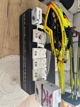 Helicóptero RC Goblin Il Pro 420 Todo con factura