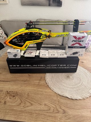 Helicóptero RC Goblin Il Pro 420 Todo con factura