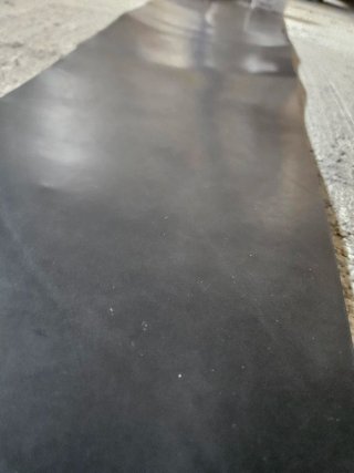 Pelle nera 150x30 cm