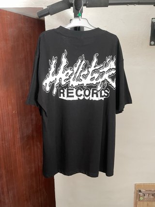 Camiseta Hellstar Records Negra Talla S