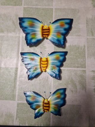 Mariposas decorativas de madera