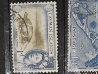 Colección sellos colonias británicas centenarios.