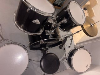 Batería Acústica Negra