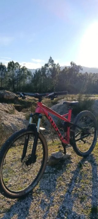 Bicicleta Montaña Roja