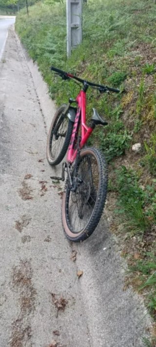 Bicicleta Montaña Roja