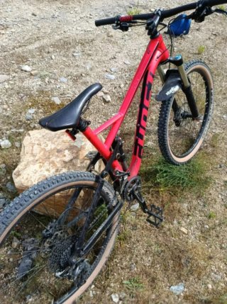 Bicicleta Montaña Roja
