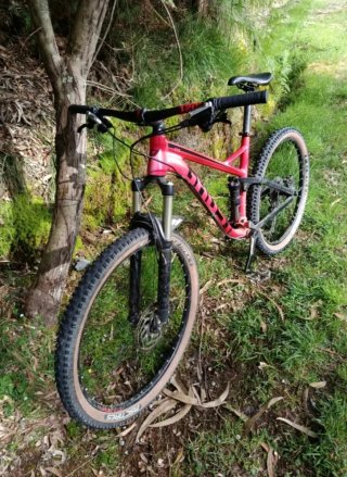 Bicicleta Montaña Roja