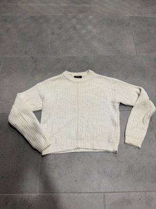 Jersey Bershka Blanco Talla Única