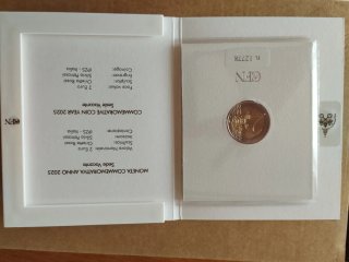Coincard 2€ Vaticano 2025 Sede Vacante