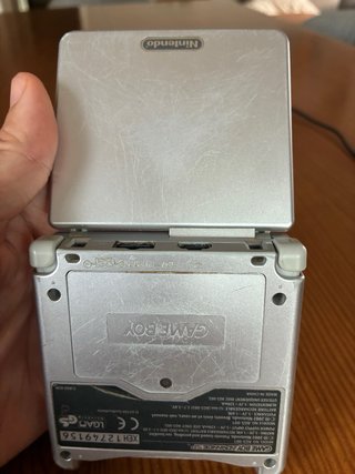 Nintendo Game Boy Advance SP Plata