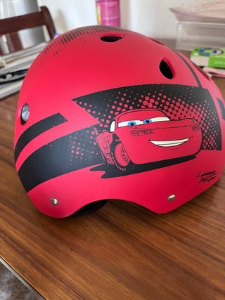Casco Bici Infantil Cars Disney Pixar