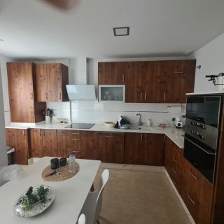 Puerta de cocina madera