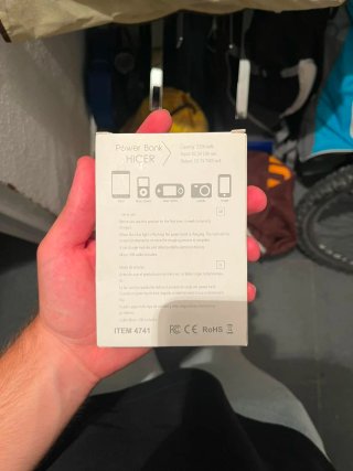 Cargador Portátil 2200 mAh