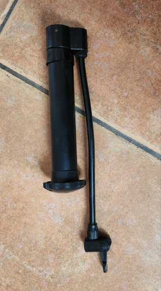 Hinchador inflador de aire manual portatil