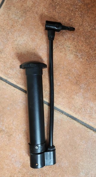 Hinchador inflador de aire manual portatil