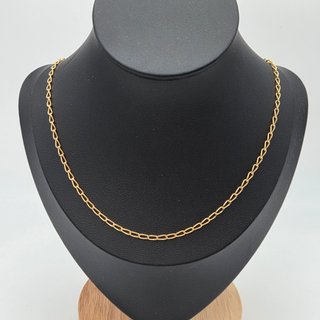 Cadena de oro de 18k. Bilbao. 4.65 gr. 51cm