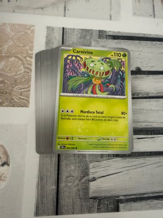 Pack 43 Cartas Pokémon CRI Español