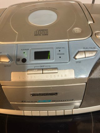 Radio CD Cassette Grunkel RCD-3510M Plata