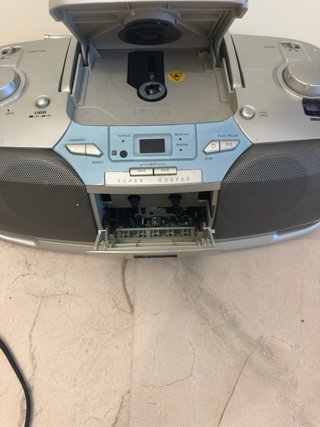 Radio CD Cassette Grunkel RCD-3510M Plata