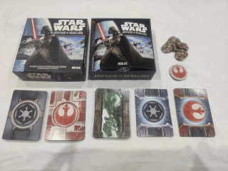 Star Wars Imperio vs Rebelión Juego Cartas