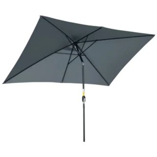 Sombrilla de jardín gris