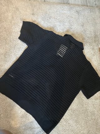 Camisa de punto calado Zara