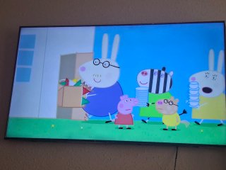 Televisor 55 Negro/Azul