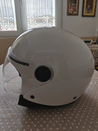 Casco Moto MT Helmets Blanco
