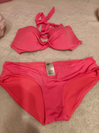 Bikini H&M Talla M/38/ Rosa
